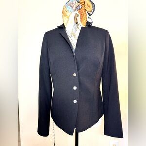 Calvin Klein Office Classic Blazer in Solid Black